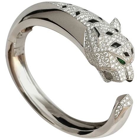 cartier bracelet images|cartier diamond panther bracelet.